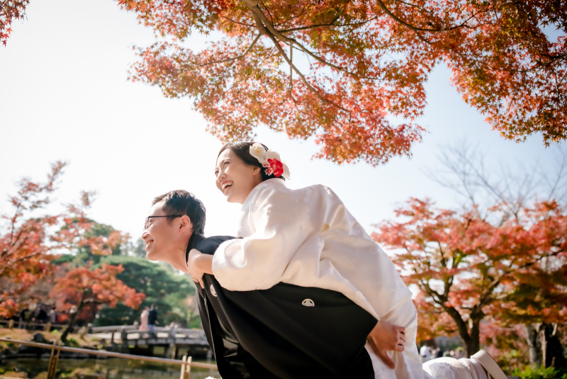 おんぶショット