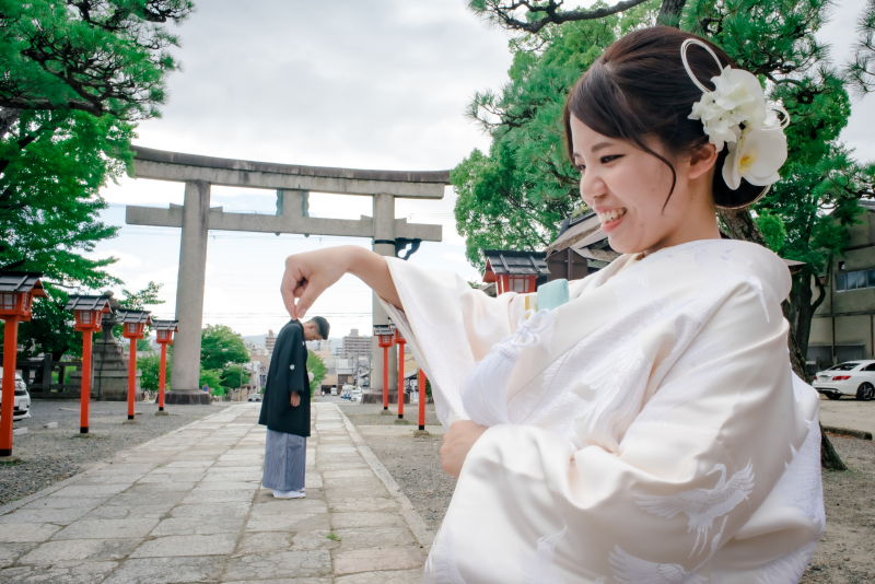 つままれた新郎様