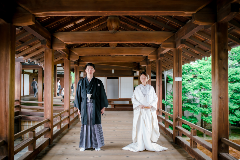 廊下でのショット