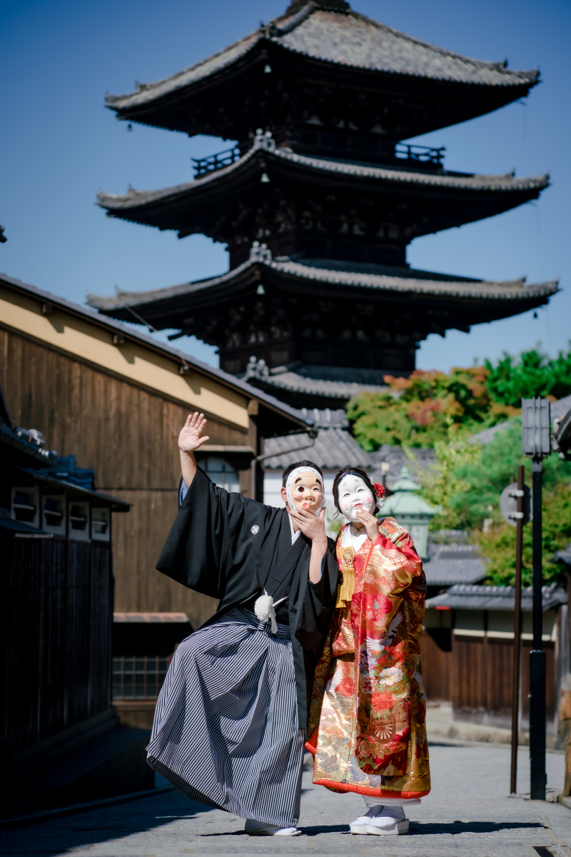 おかめとひょっとこ