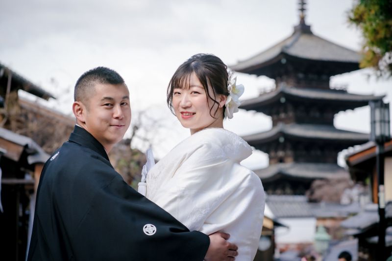 寄り添うお二人♡