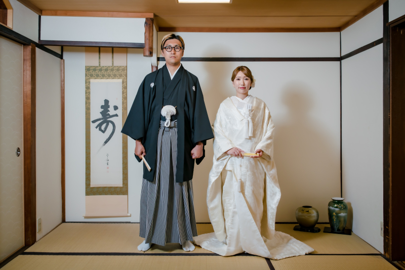 和室での全身ショット♪