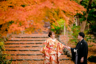 紅葉ロケ撮影in八坂の塔周辺&times;円山公園