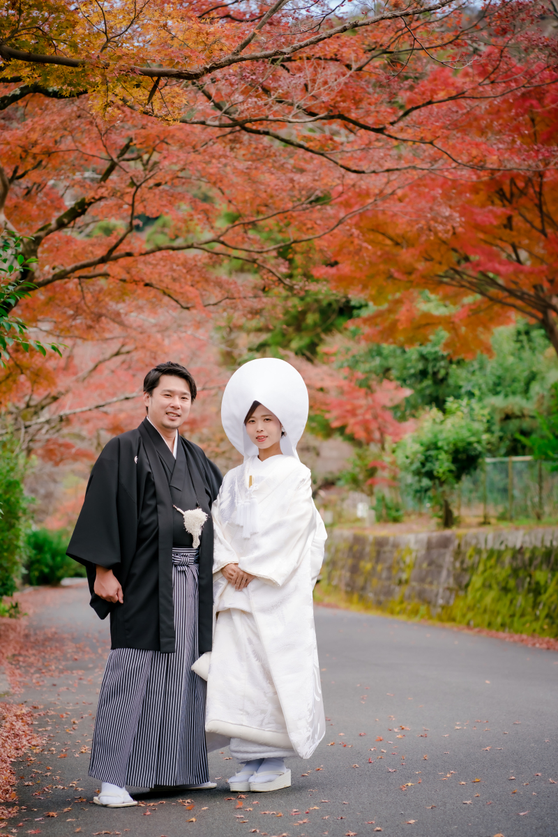 白無垢にお色直し♪