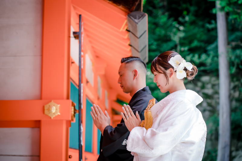 お参りショット