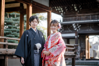 魅力いっぱいの神社仏閣にて