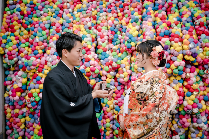 プロポーズショットからスタート!