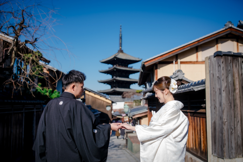 衣装１点八坂の塔周辺ロケ撮影♪