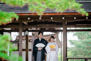 新緑の寺院ロケーション！