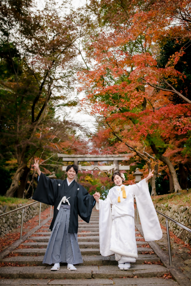 最後はピース！