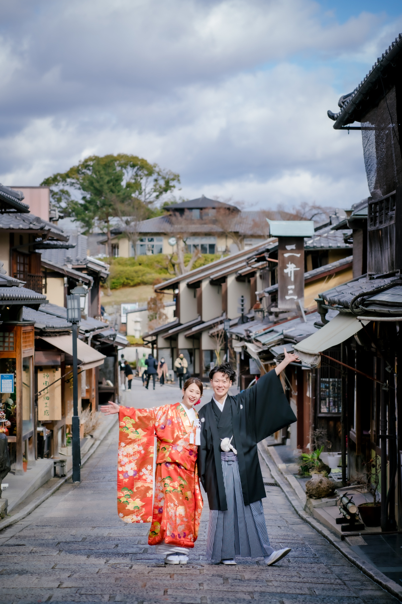京都らしい街並み！