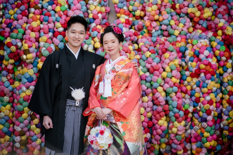 カラフルなお堂