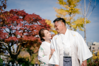 京の街並みと京の町屋で