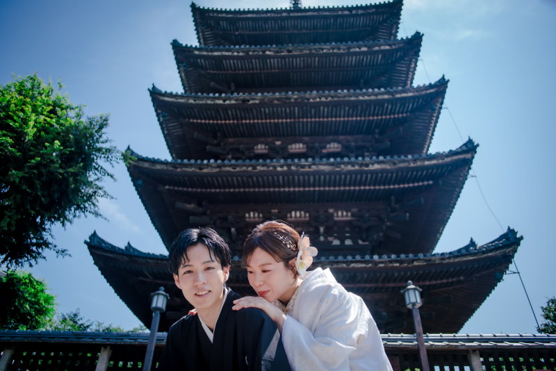 塔の下で&hellip;