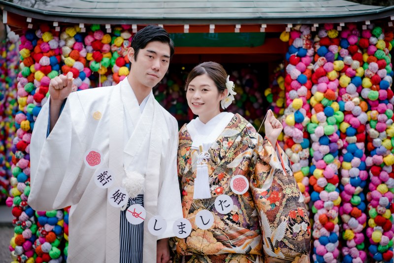 八坂庚申堂でガーランドショット！