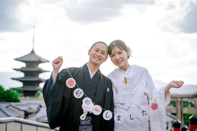 結婚しましたのガーランド♪