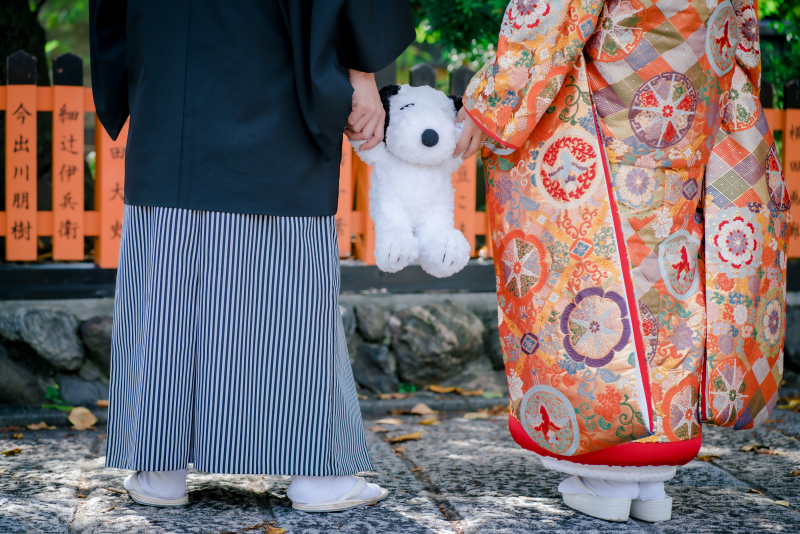 ぬいぐるみ&times;足元ショット