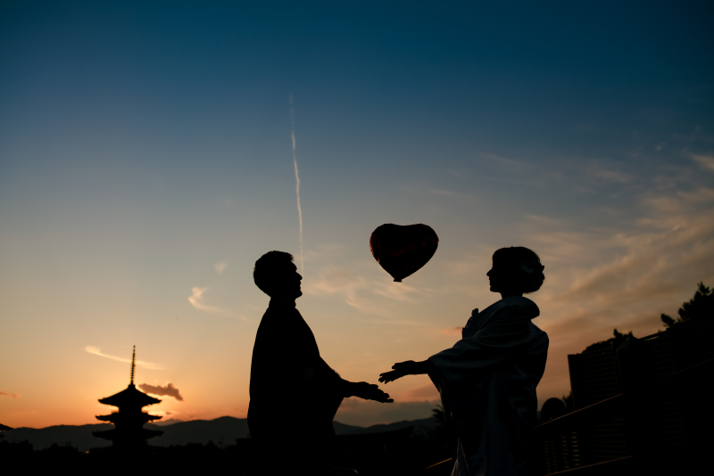 浮かぶハート...♡