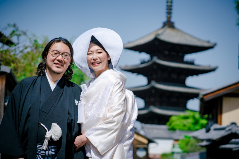 八坂の塔&times;お二人