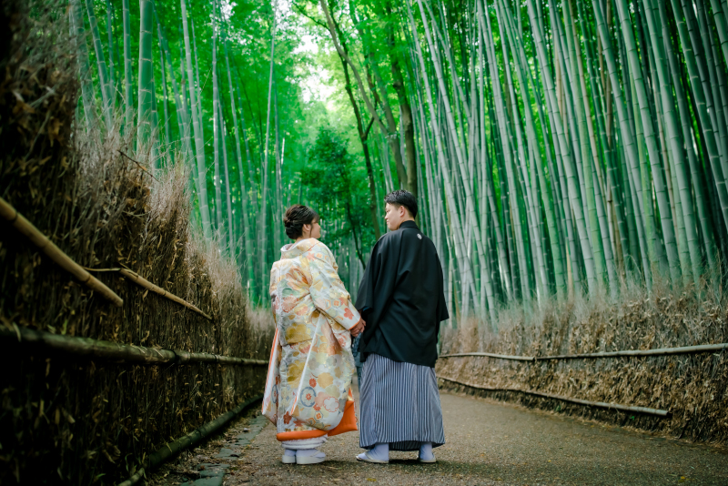 広がる竹林の世界