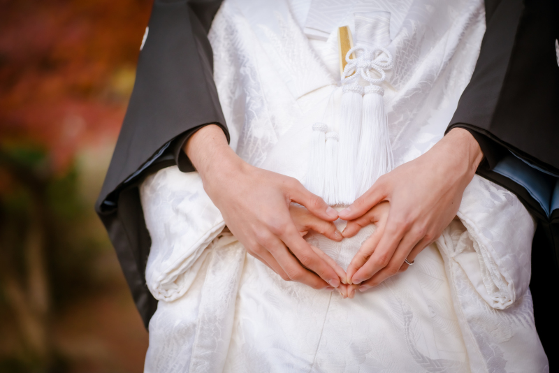 ハートの手元ショット!