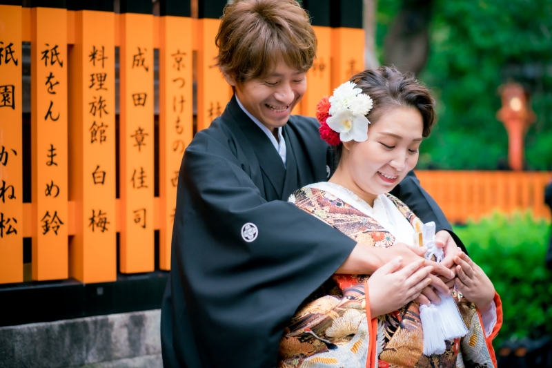 京都の街並みとはんなり撮影