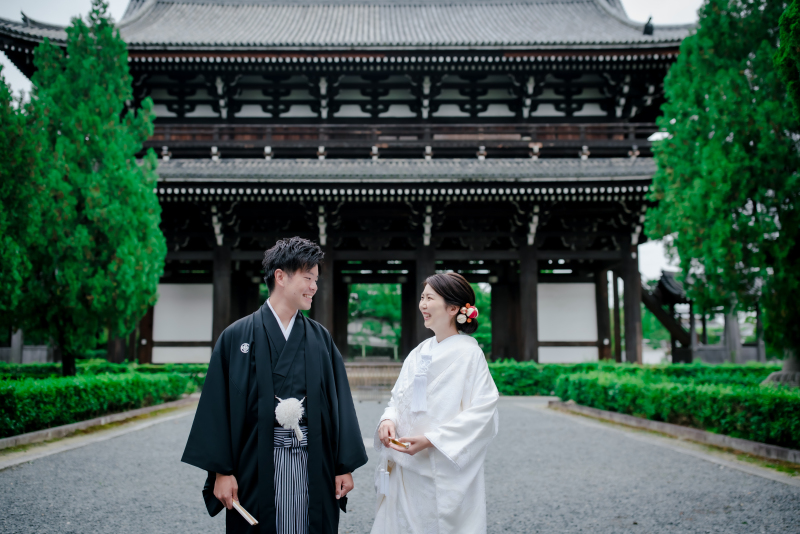 境内から撮影スタート