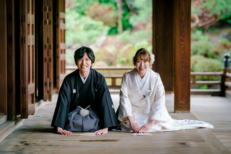 縁側での座りショット！