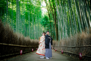 八坂の塔周辺と嵐山衣装1点のロケ撮影！