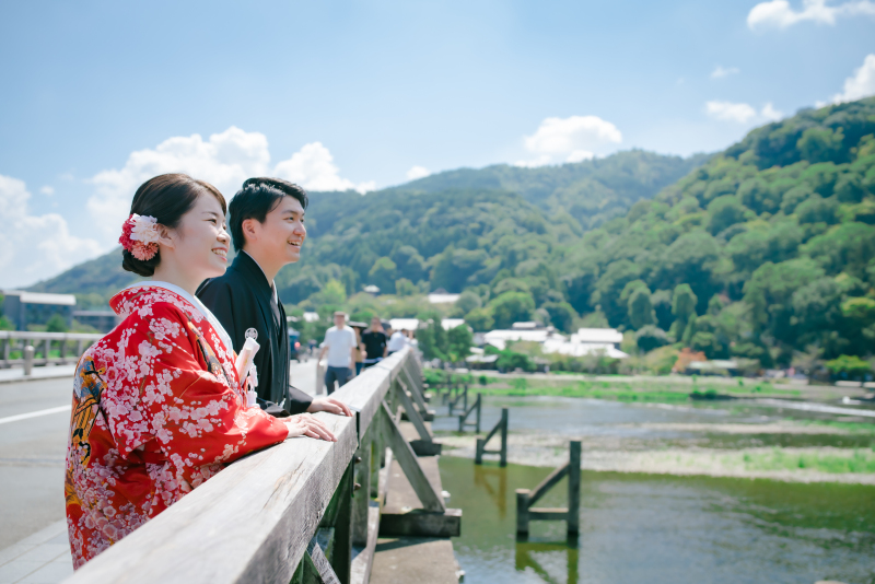 嵐山の景色を堪能！