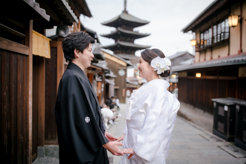 衣装1点八坂の塔周辺のロケ撮影！