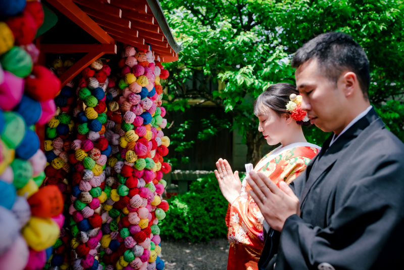 八坂庚申堂へ♪