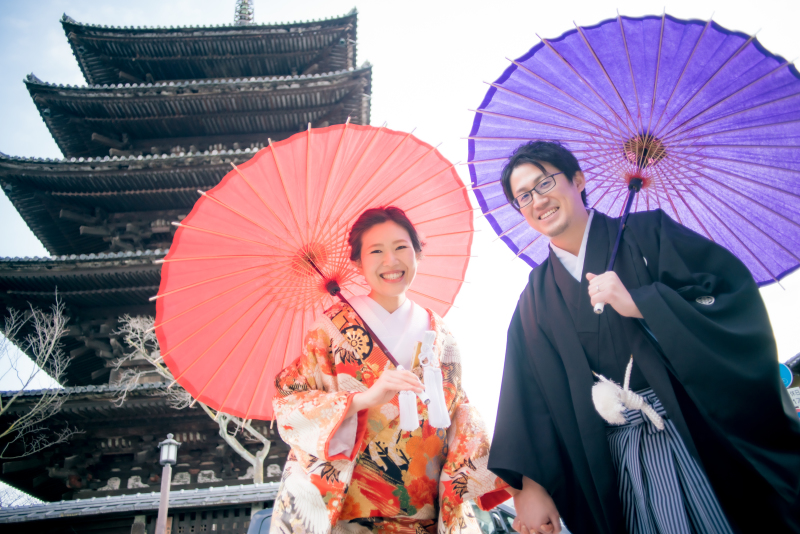 迫力の五重の塔