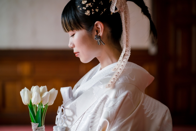 新婦様のソロショット