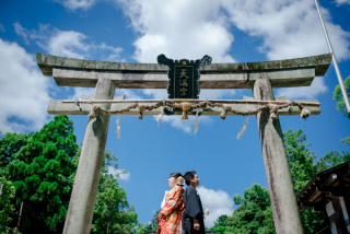 夏の京都～神社ロケーション撮影～