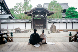 京都の寺院ロケーション