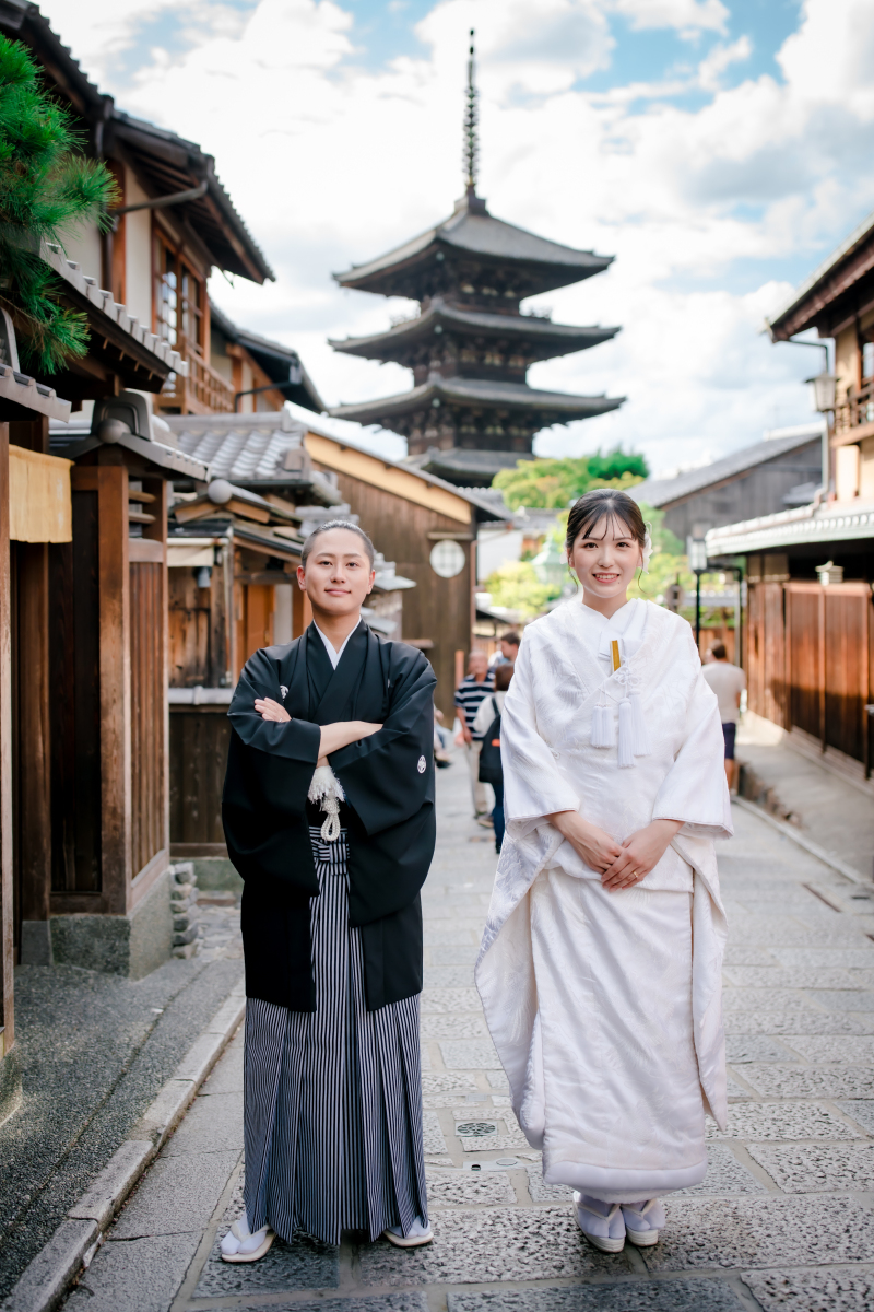 八坂の塔&times;全身ショット♪