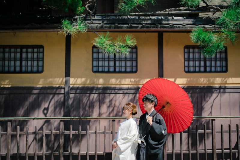 松の木の下で&hellip;