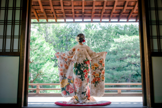 色打掛や白無垢を実際に試着可能！