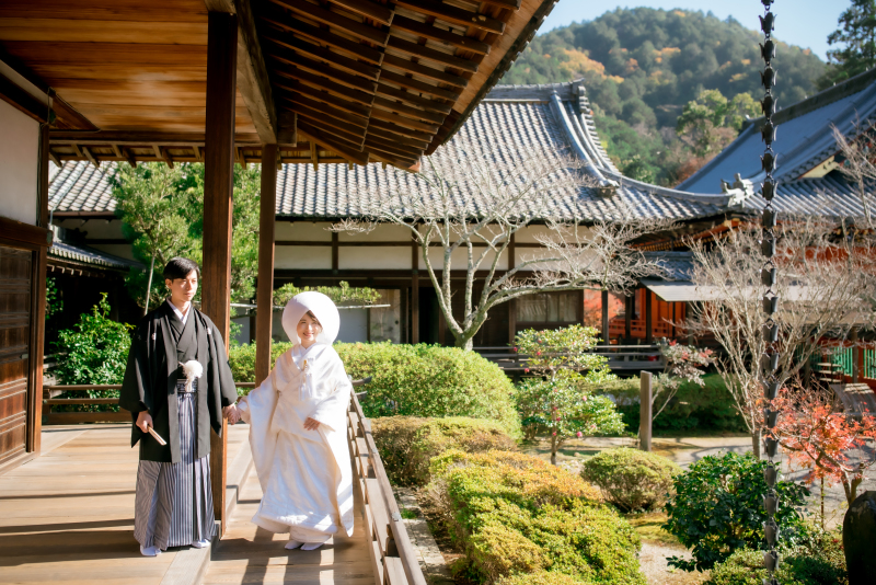 Arch Bridal_神社・寺院で撮影できる