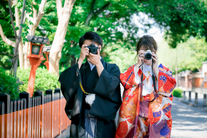 お二人のカメラで思い出作り！