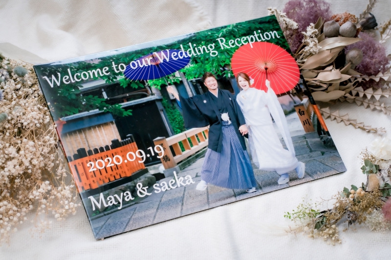 Arch Bridal_ウェルカムボードを作れる