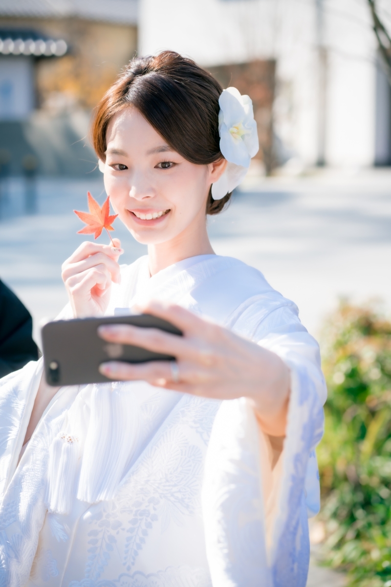 Arch Bridal_自分のカメラでも撮影できる