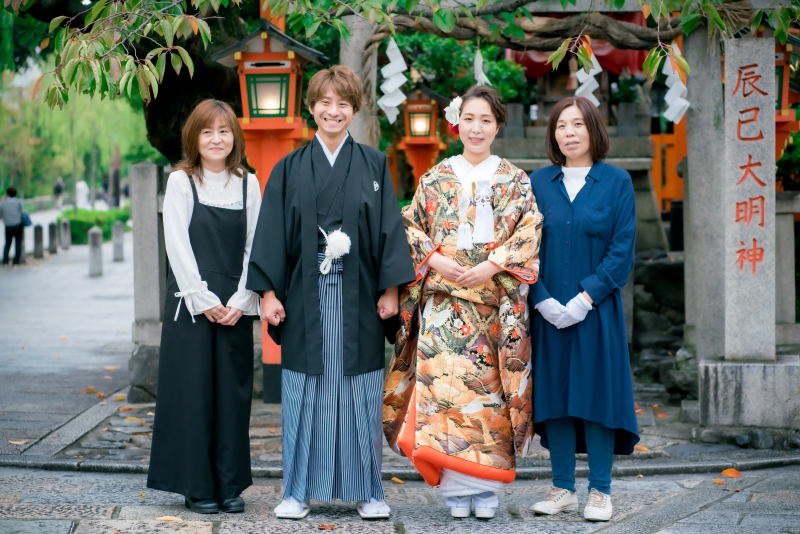 Arch Bridal_家族・友人を撮影に呼べる