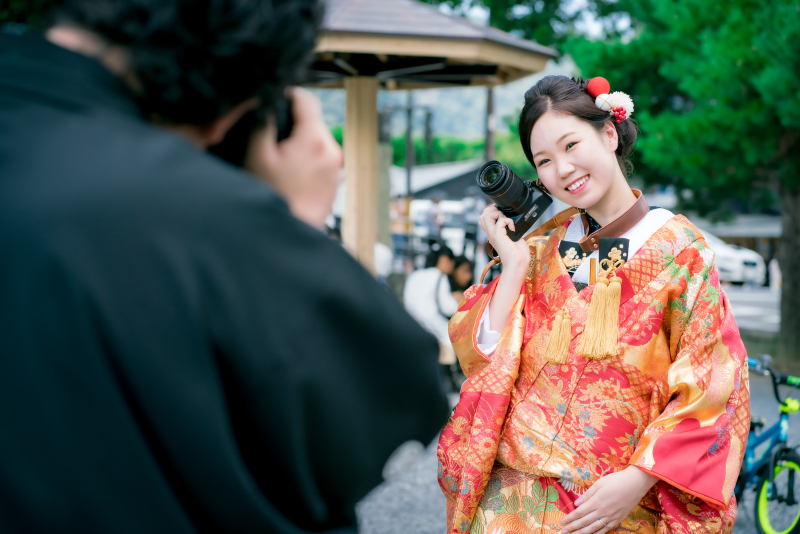 Arch Bridal_自分のカメラでも撮影できる