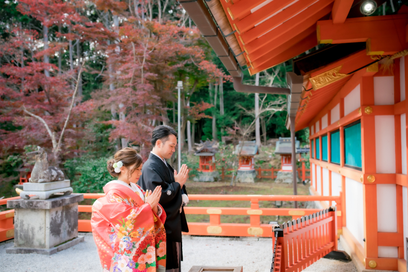 Arch Bridal_神社・寺院で撮影できる