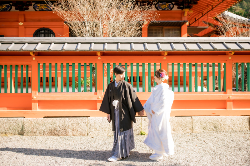 Arch Bridal_神社・寺院で撮影できる
