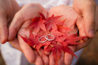 Arch Bridal_和装前撮り：紅葉編