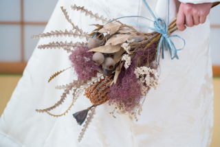 ドライフラワーブーケ