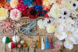 玉かんざし髪飾り